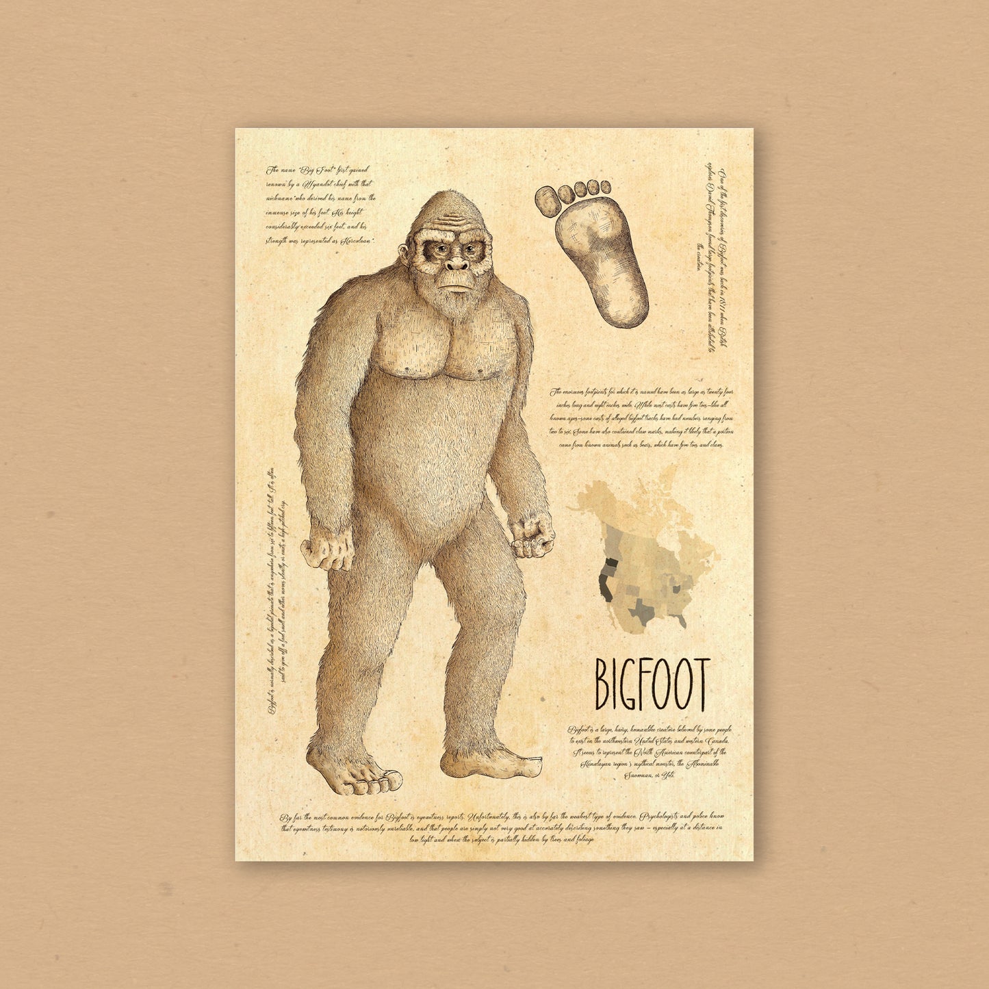 Bigfoot - Print