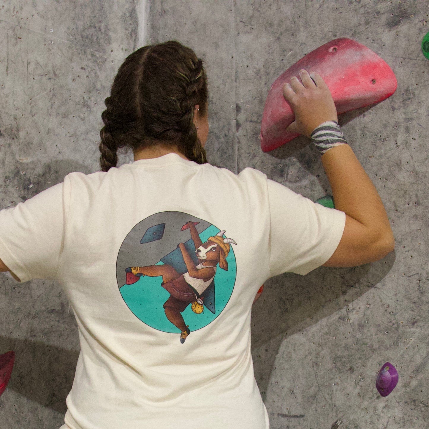 Bouldering Goat T Shirt